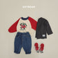 (Pre-order) Soybean Kids Winter - Fruit Raglan Fleece-Lined Sweatshirt 과일양기모맨투맨 (2 Colors)