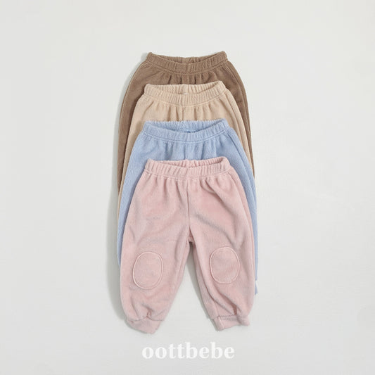 (Pre-order) OOTTBEBE Winter - Cotton Candy Jogger Pants 솜사탕조거팬츠 (4 Colors)