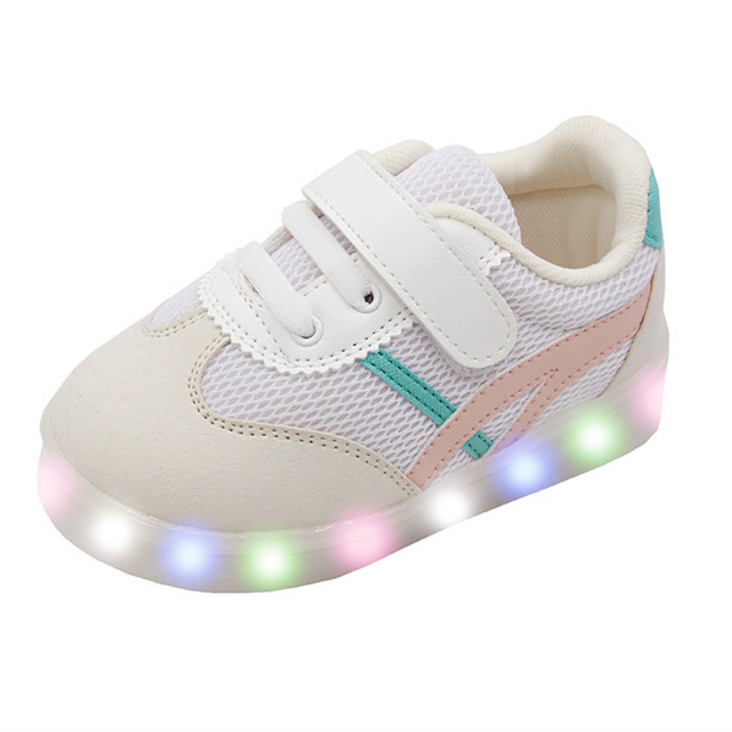 (Pre-order) KoongsKoongs Kids’ Bliss LED Light-up Sneakers (Pink)