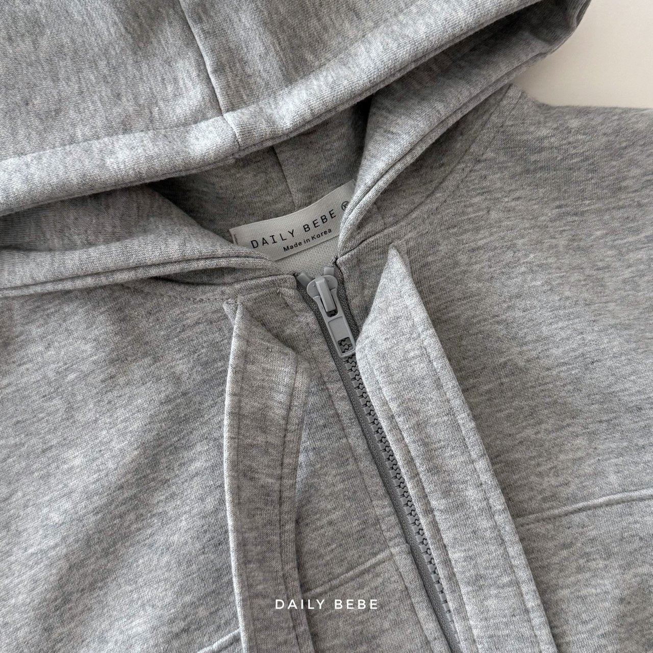 (Pre-order) Daily Bebe Summer- Kids’ Ribbon Hoodie Zip-Up 리본 후드집업 (3 Colors)