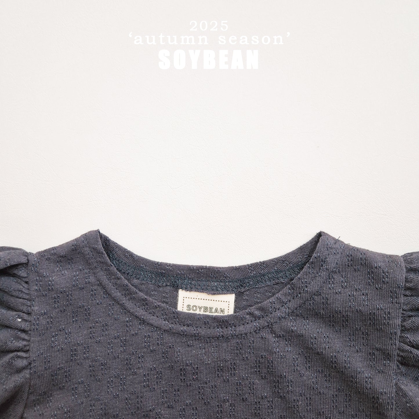 (Pre-order) Soybean Kids - Rosy Puff Tee 로지퍼프티 (3 Colors)