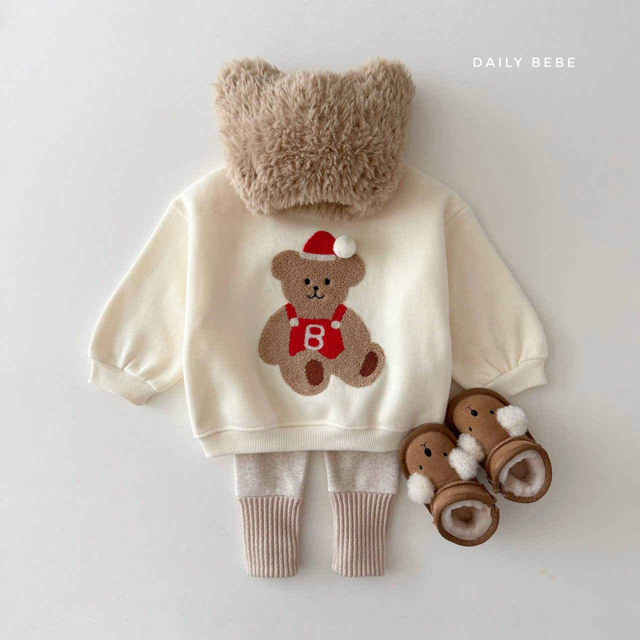 (Pre-order) Daily Bebe Winter - Kids’ Mink Leggings 밍크 토시레깅스 (3 Colors)