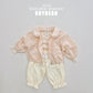 (Pre-order) Soybean Kids - Lace Windbreaker Jacket 레이스바람막이 (2 Colors)