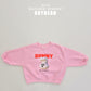 (Pre-order) Soybean Kids - Animal Friends Sweatshirt 동물친구들맨투맨 (3 Colors)