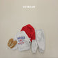 (Pre-order) Soybean Kids Winter - Cozy Layered Fleece-Lined Tee 포근한레이어드티 (5 Colors)