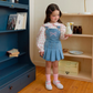 (Pre-order) Daily Bebe - Kids’ Spring Collar Blouse 봄 카라블랑 (2 Colors)