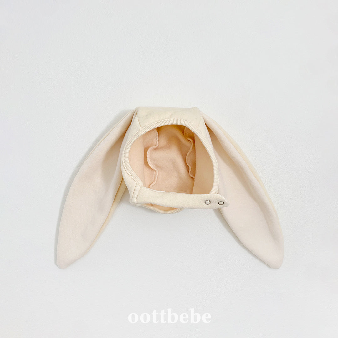(Pre-order) OOTTBEBE Winter -  Bunny Ear Hood 바니모자 (5 Colors)