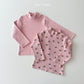 (Pre-order) Daily Bebe - Kids’ Mock-Neck Duo Shirts 1+1 반목티 (3 Colors)