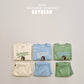 (Pre-order) Soybean Kids - Bear Adventure Top & Bottom Set 곰돌어드벤쳐상하복 (3 Colors)
