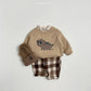 (Pre-order) OOTTBEBE - Brownie Winter Check Pants 브라우니체크팬츠 (2 Colors)