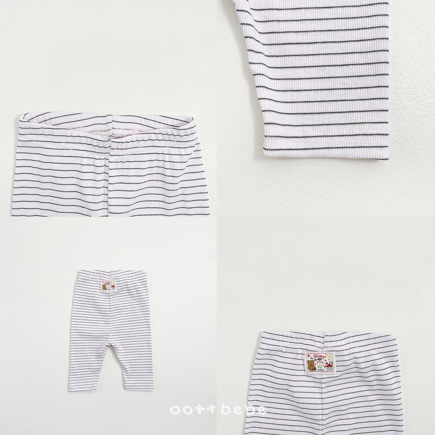 (Pre-order) OOTTBEBE Summer - Sherbet Leggings (Kids) 샤베트5부레깅스 (5 Colors)