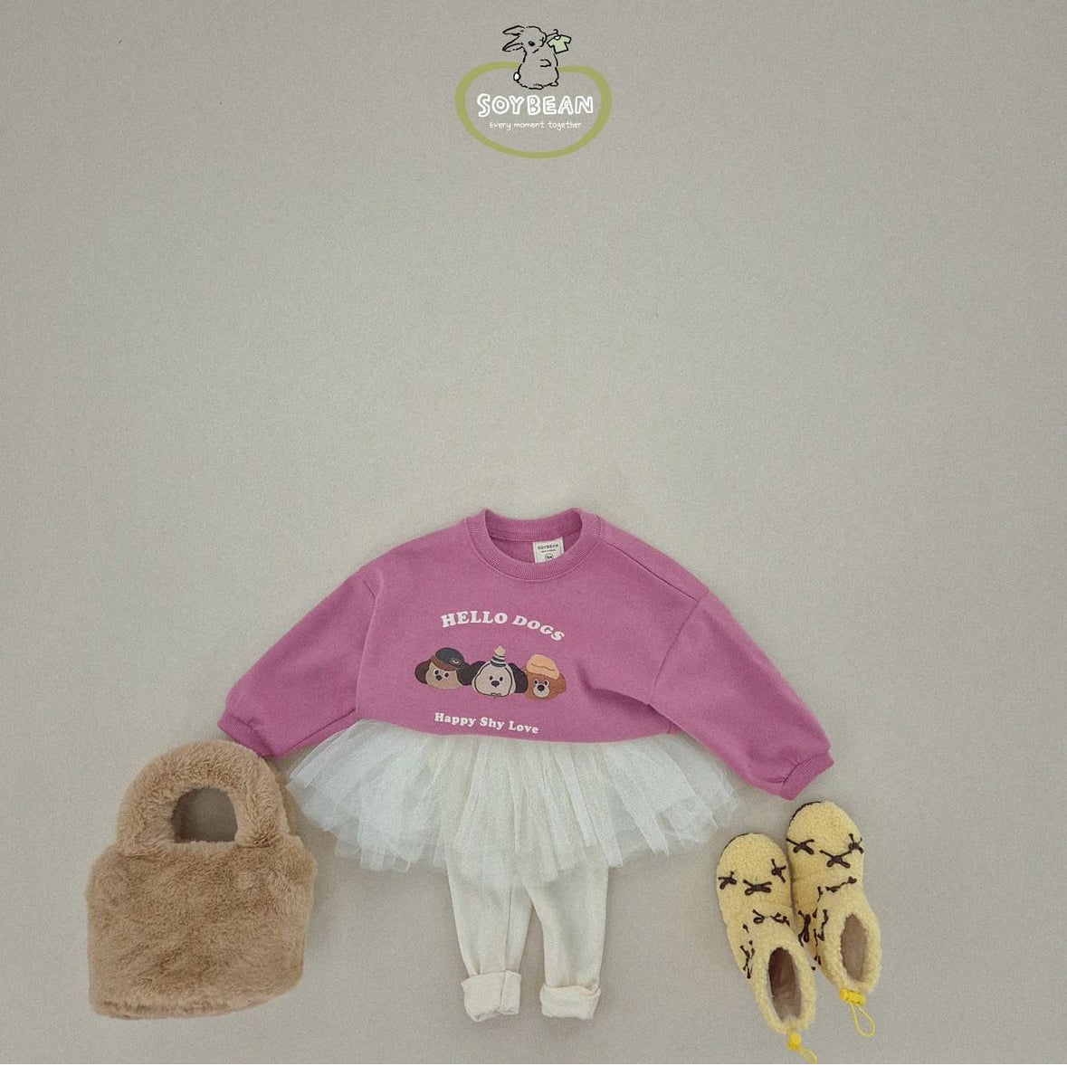 (In Stock) Soybean Kids - Ballet Tutu Leggings 발레샤샤레깅스