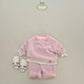 (Pre-order) Soybean Kids - Super Fleece Wide Top & Bottom Set 슈퍼플리스와이드상하복 (4 Colors)