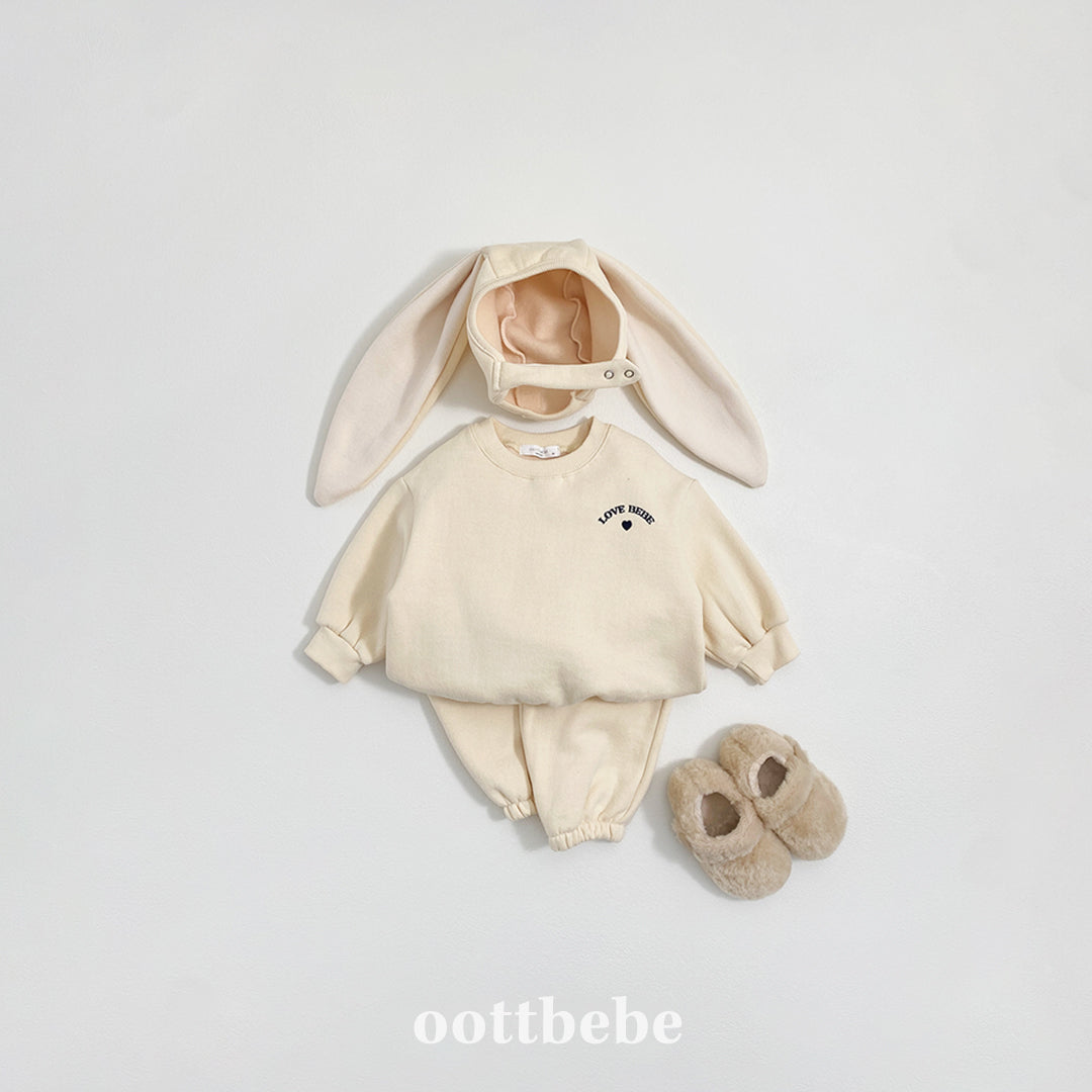 (Pre-order) OOTTBEBE Winter -  Bunny Ear Hood 바니모자 (5 Colors)