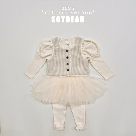 (Pre-order) Soybean Kids - Lovely Tutu Leggings  러블리샤샤치렝스 (3 Colors)