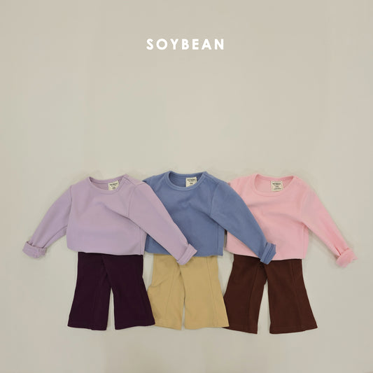 (Pre-order) Soybean Kids Winter - Puffy Contrast Flare Set 퐁실배색플레어세트 (3 Colors)