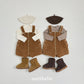 (Pre-order) OOTTBEBE Winter - Mustang Short Overall 무스탕숏오버롤