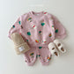 (Pre-order) Daily Bebe - Kids’ Winter Fun Top & Bottom Set 눈놀이상하셋트 (2 Colors)