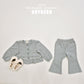 (Pre-order) Soybean Kids - Square Lace Top & Bottom Set 스퀘어레이스 상하복 (2 Colors)