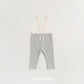 (Pre-order) OOTTBEBE Winter - (Bebe) Suspender Stripe Leggings 윈터멜빵레깅스 (3 Colors)