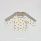 (Pre-order) OOTTBEBE Winter - Mung-Mung Pajama Set 멍멍실내복 (2 Colors)
