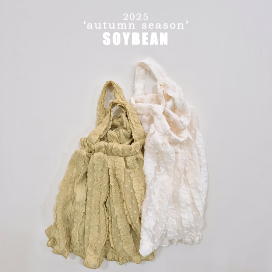 (Pre-order) Soybean Kids - Chiffon Bustier Dress 쉬폰뷔스티에원피스 (2 Colors)