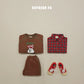 (Pre-order) Soybean Kids Winter - Cloud Bunny Fleece-Lined Top & Bottom Set 양기모구름토끼상하 (3 Colors)