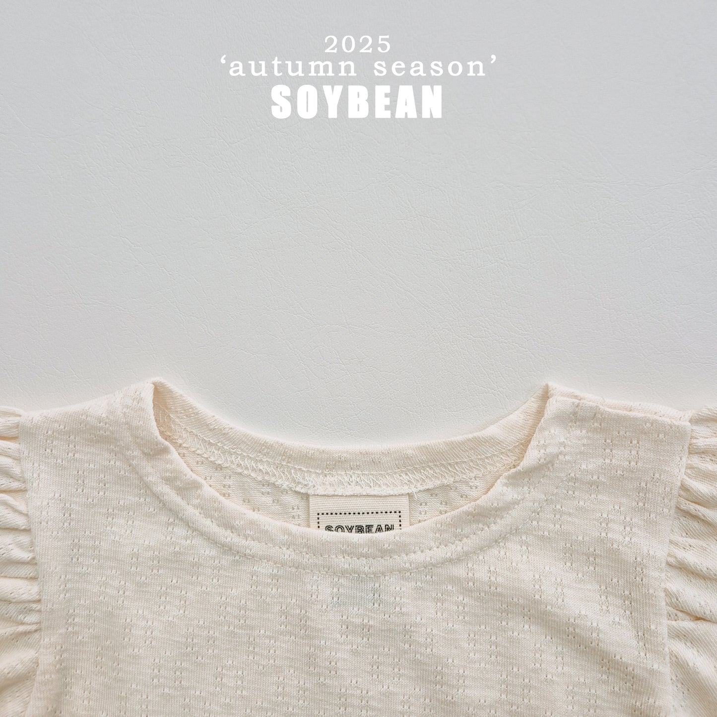 (Pre-order) Soybean Kids - Rosy Puff Tee 로지퍼프티 (3 Colors)