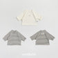 (Pre-order) OOTTBEBE Winter - (Baby) 1+1 Layering Heart Tee Set 윈터1+1티셔츠 (3 Colors)