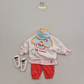 (Pre-order) Soybean Kids - Fleece-Lined Pintuck Jogger Pants 양기모핀턱조거팬츠 (7 Colors)