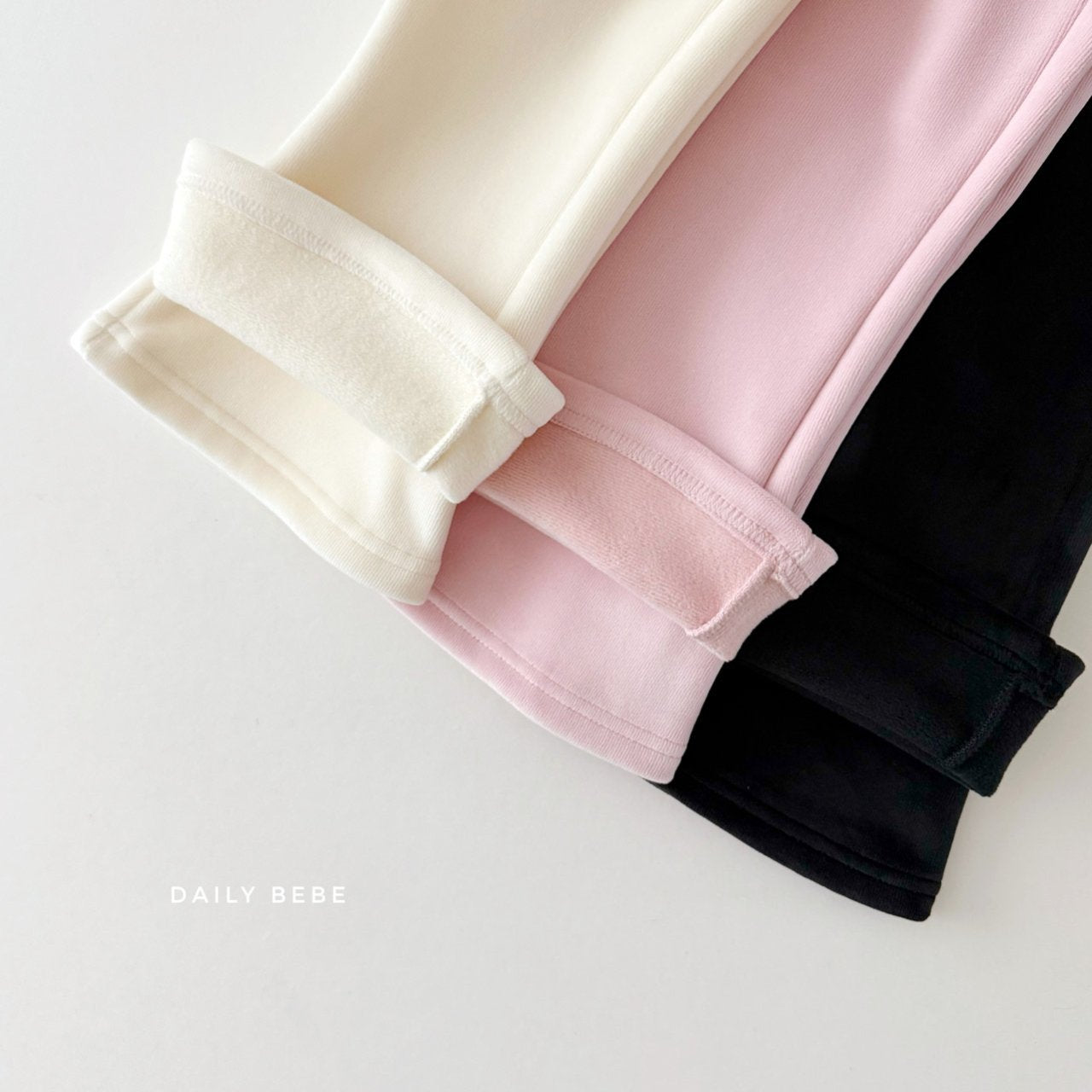 (Pre-order) Daily Bebe Winter - Kids’ Mink Bootcut Pants 밍크 부츠컷팬츠 (3 Colors)