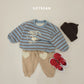 (Pre-order) Soybean Kids Winter - Heart Patch Fleece-Lined Jogger Pants 하트패치조거팬츠 (3 Colors)