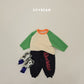 (Pre-order) Soybean Kids Winter - Color Pang Fleece Tee 컬러팡플리스티 (6 Colors)