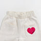 (Pre-order) OOTTBEBE Spring - Heart Pocket Pants 하트포켓팬츠 (3 Colors)