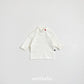 (Pre-order) OOTTBEBE Winter - Signature Heart Turtleneck Tee OT하트폴라티 (4 Colors)