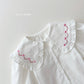 (Pre-order) Daily Bebe - Kids’ Embroidered Collar Blouse 자수카라 블랑