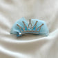 (Chenny Bong Bong) Kids’ Enchanted Crown Hair Clip - Blue (1 Piece)