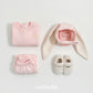 (Pre-order) OOTTBEBE Winter -  Bunny Ear Hood 바니모자 (5 Colors)
