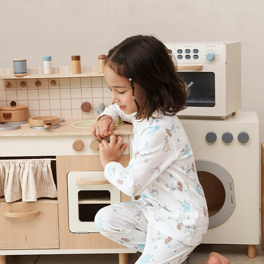 (Baby Boom) ‘25 Cotton Long Sleeve Pajama Set
