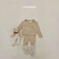 (Pre-order) Soybean Kids Winter - Heat Fleece Pajama Set 히트실내복 (6 Colors)