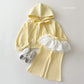 (Pre-order) Daily Bebe Summer- Kids’ Ribbon Hoodie Zip-Up 리본 후드집업 (3 Colors)