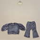 (Pre-order) Soybean Kids - Mink Flare Top & Bottom Set 밍크나팔상하복 (3 Colors)