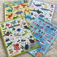 Learning Fun Multiplication Table Set (4-pack) 구구단 책받침