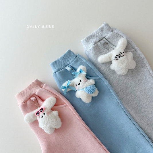 (Pre-order) Daily Bebe - Kids’ Keyring Jogger Pants 키링조거팬츠 (3 Colors)