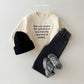 (Pre-order) Daily Bebe Winter - Kids' Fleece-Lined Denim Pants 기모 데님팬츠 (2 Colors)