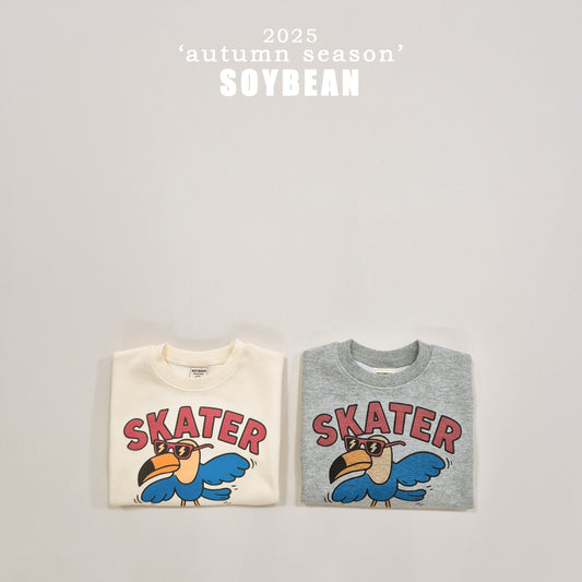 (Pre-order) Soybean Kids - Parrot Sweatshirt 앵무새맨투맨 (2 Colors)