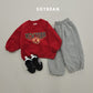 (Pre-order) Soybean Kids Winter - New York Brushed Fleece Sweatshirt 뉴욕기모맨투맨 (2 Colors)