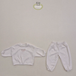 (Pre-order) Soybean Kids - Popping Mink Top & Bottom Set 팝핑밍크리본상하복 (2 Colors)