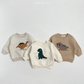 (Pre-order) OOTTBEBE - Winter Dinosaur Sweatshirts 아기공룡맨투맨 (3 Colors)