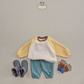 (Pre-order) Soybean Kids - Fleece Raglan Sweatshirt 양기모나그랑맨투맨 (6 Colors)